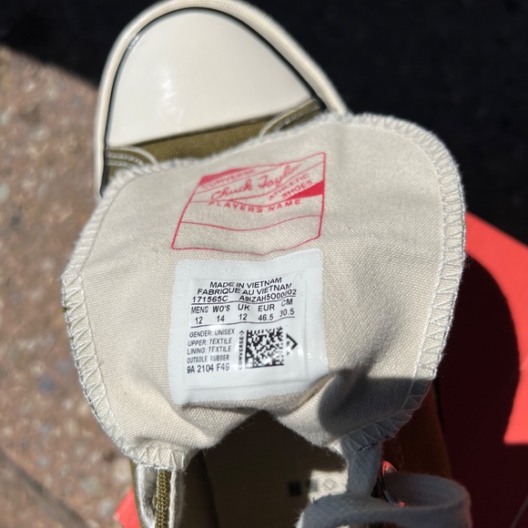 Converse Chuck 70 High 'Dark Moss' Size 12 - Picture 4 of 9